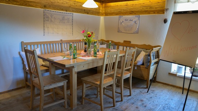 Auch für Seminare sehr gut geeignet, © Berggasthof Mönichkirchner Schwaig Auch für Seminare sehr gut geeignet, © Berggasthof Mönichkirchner Schwaig