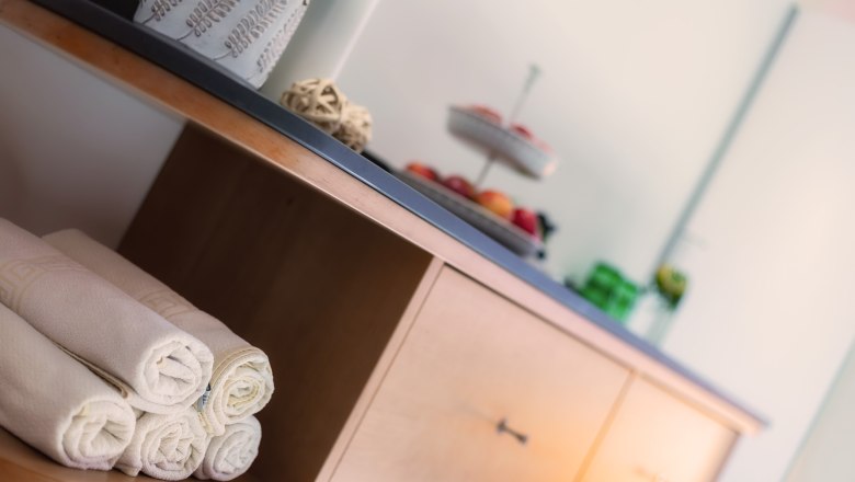 Wellnessbereich - Buffet, © Hotel Belvedere/Gregor Hartmann Wellnessbereich - Buffet, © Hotel Belvedere/Gregor Hartmann