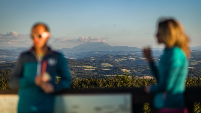 View from the viewing platform at Hutwisch, © Wiener Alpen/Martin Fülöp