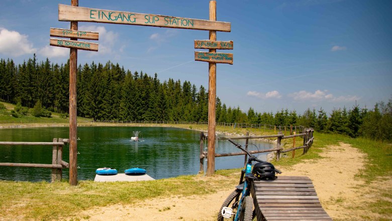 Speicherteich in St. Corona am Wechsel, &copy; Wexl Arena St. Corona am Wechsel