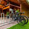 Hubertushof - bicycle parking lot, © Wiener Alpen/Martin Fülöp