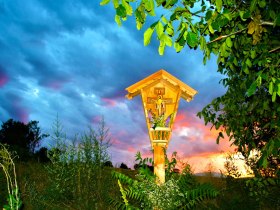 Marterl mit Franziskuskreuz, &copy; Johann Weik