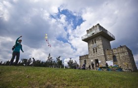 Observation tower on the Geschriebenstein, © Írottkő