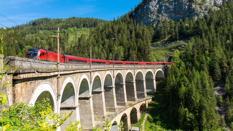 Semmeringeisenbahn, © Wiener Alpen/Walter Strobl