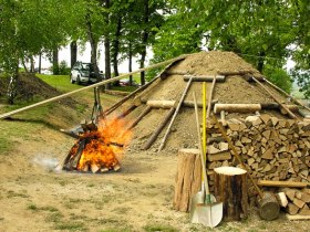 Kohlenmeiler Oberkohlst&auml;tten, &copy; Walter Laschober